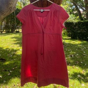 Boden Linen A-line dress.